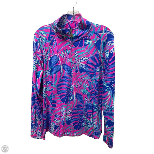Jacket Designer By Lilly Pulitzer In Blue, Size: Xl