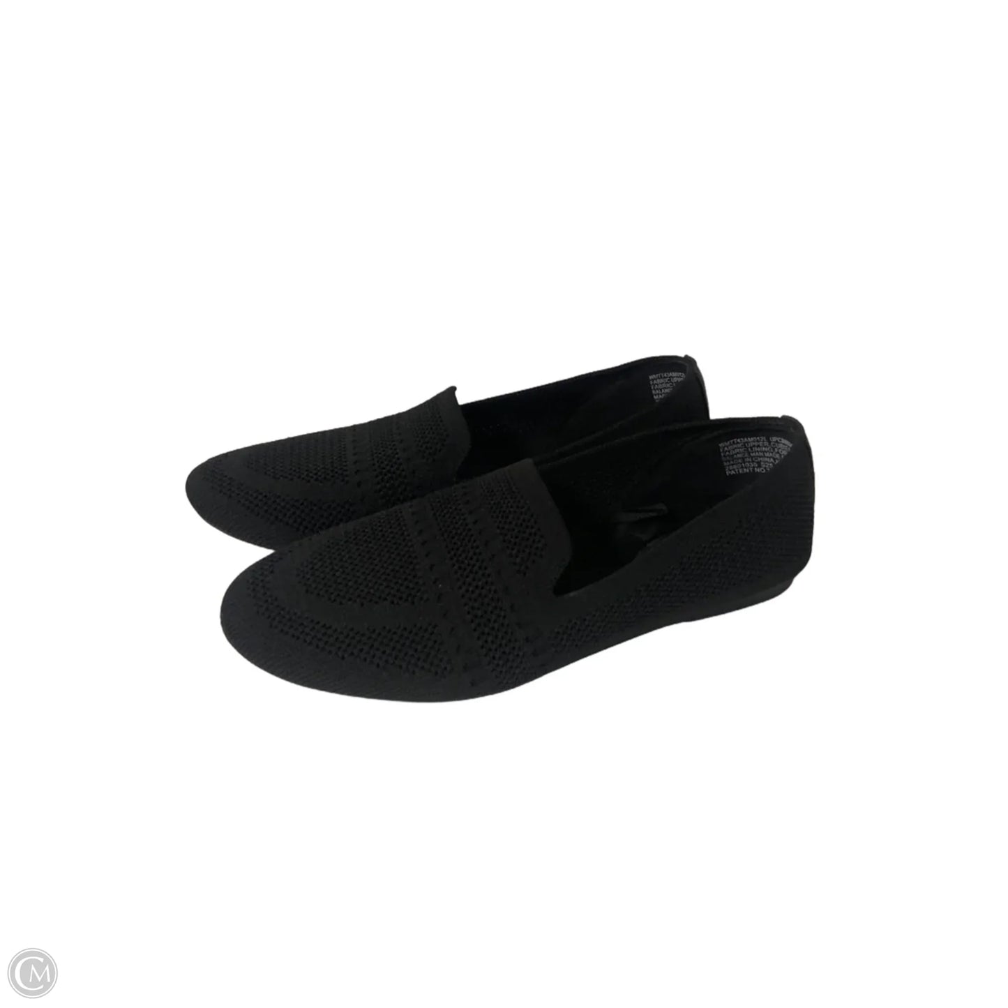 Shoes Flats By Time And Tru In Black, Size: 7.5