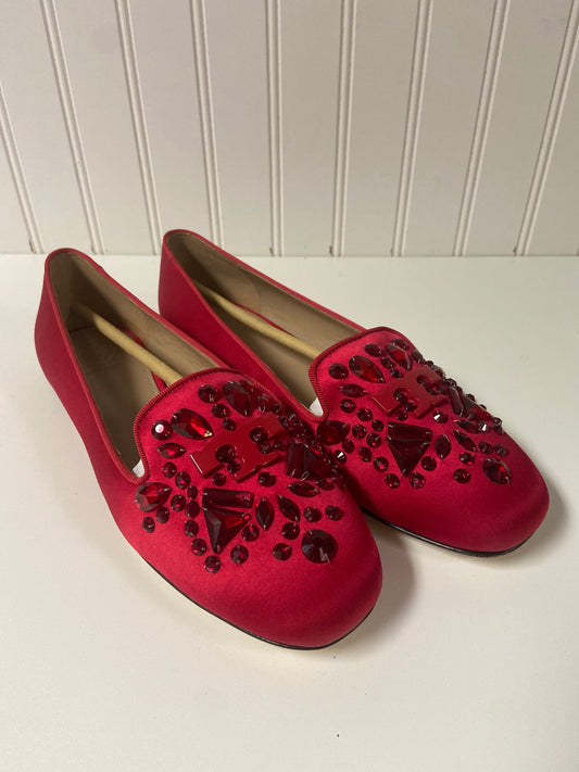 Shoes Designer By Tory Burch In Red, Size: 8.5