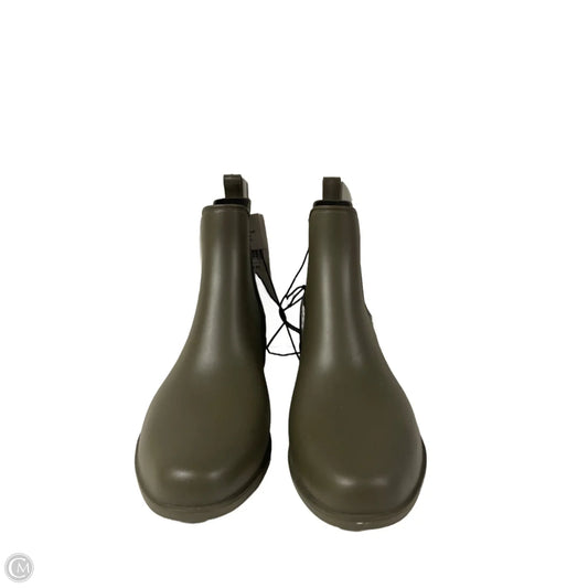 Boots Ankle Flats By A New Day In Green, Size: 9