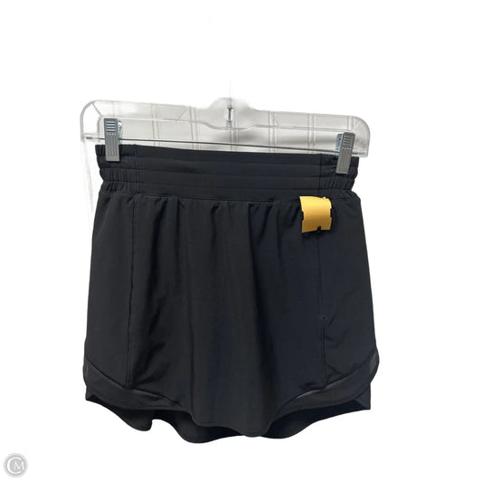 Athletic Skort By Lululemon In Black, Size: Xs