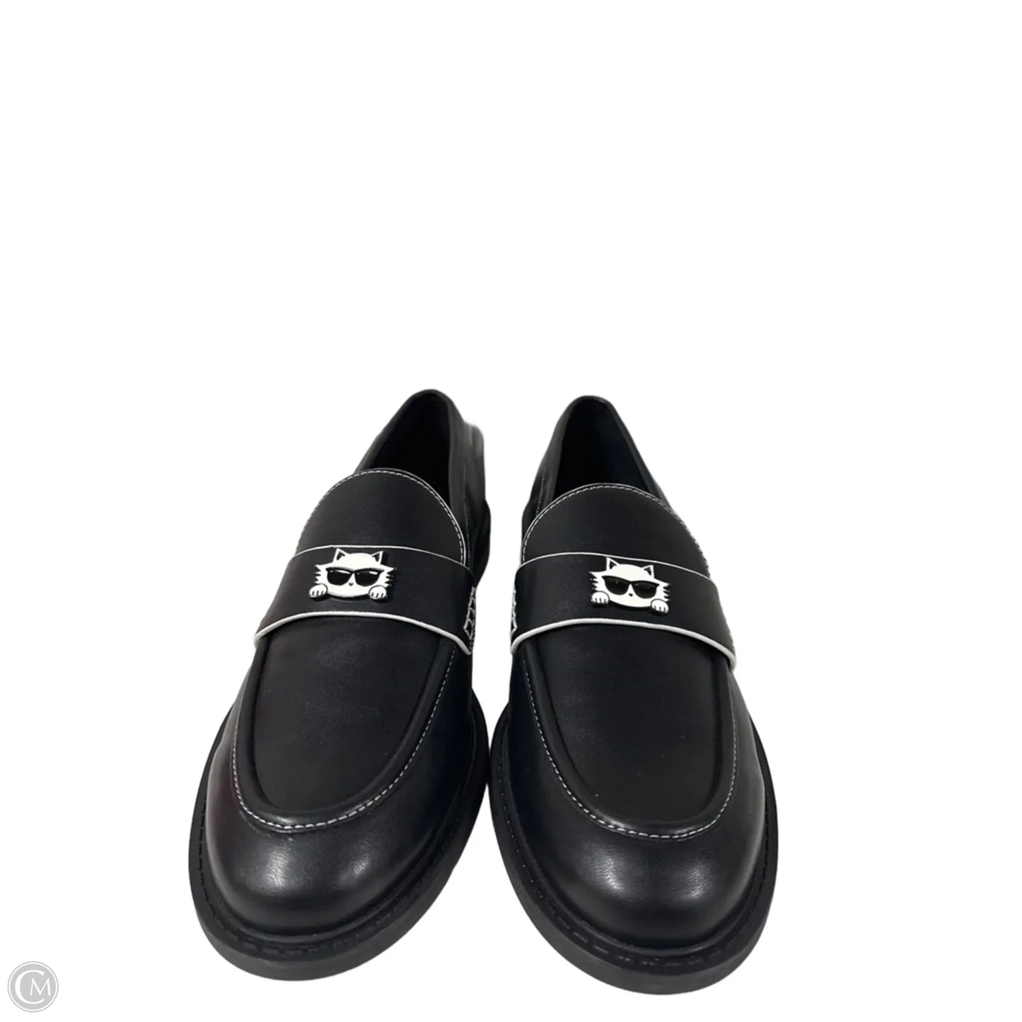 Shoes Flats By Karl Lagerfeld In Black, Size: 8