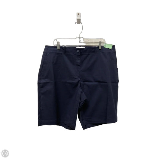 Shorts By Talbots In Navy, Size: 18
