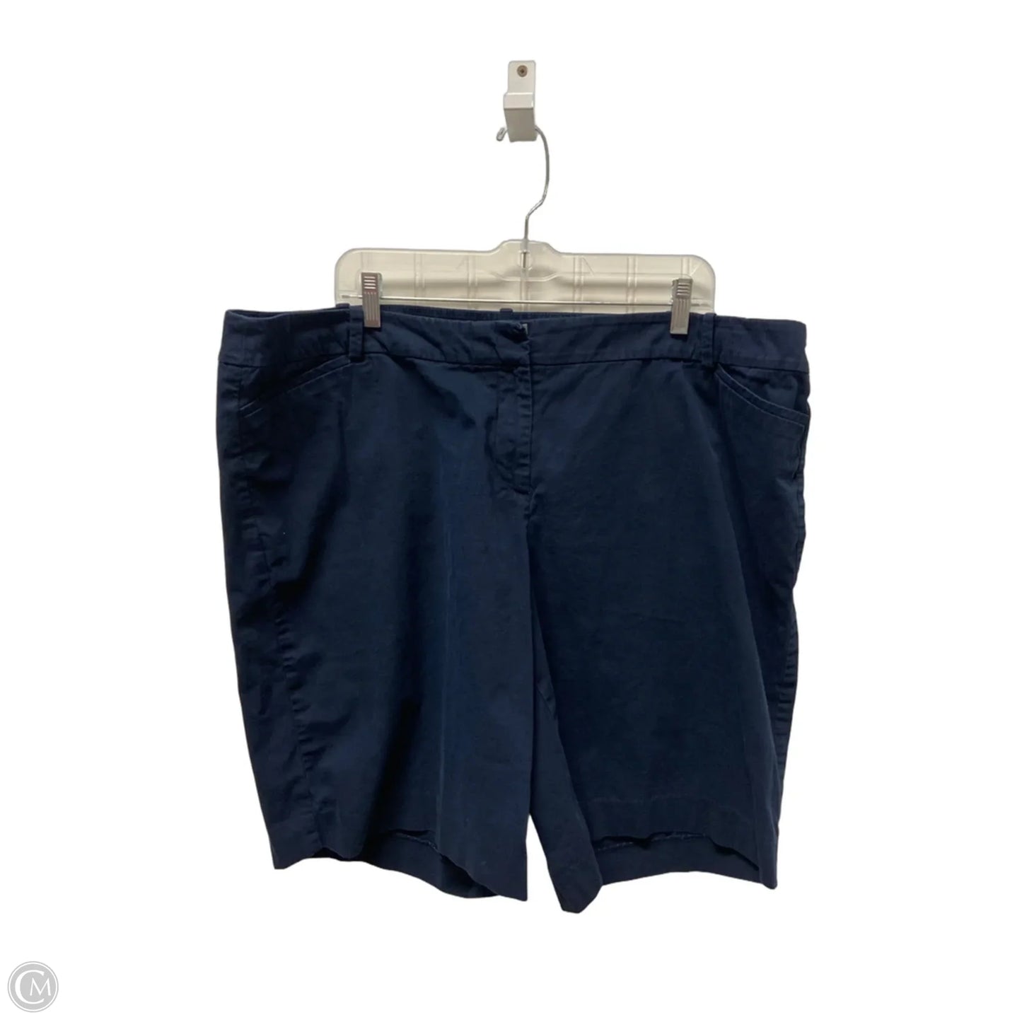Shorts By Talbots In Navy, Size: 18