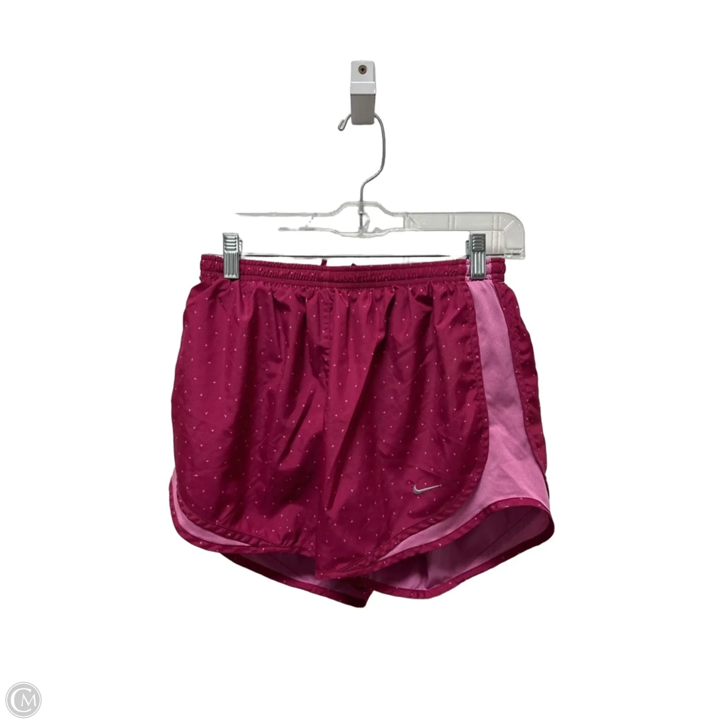 Athletic Shorts By Nike In Pink, Size: M