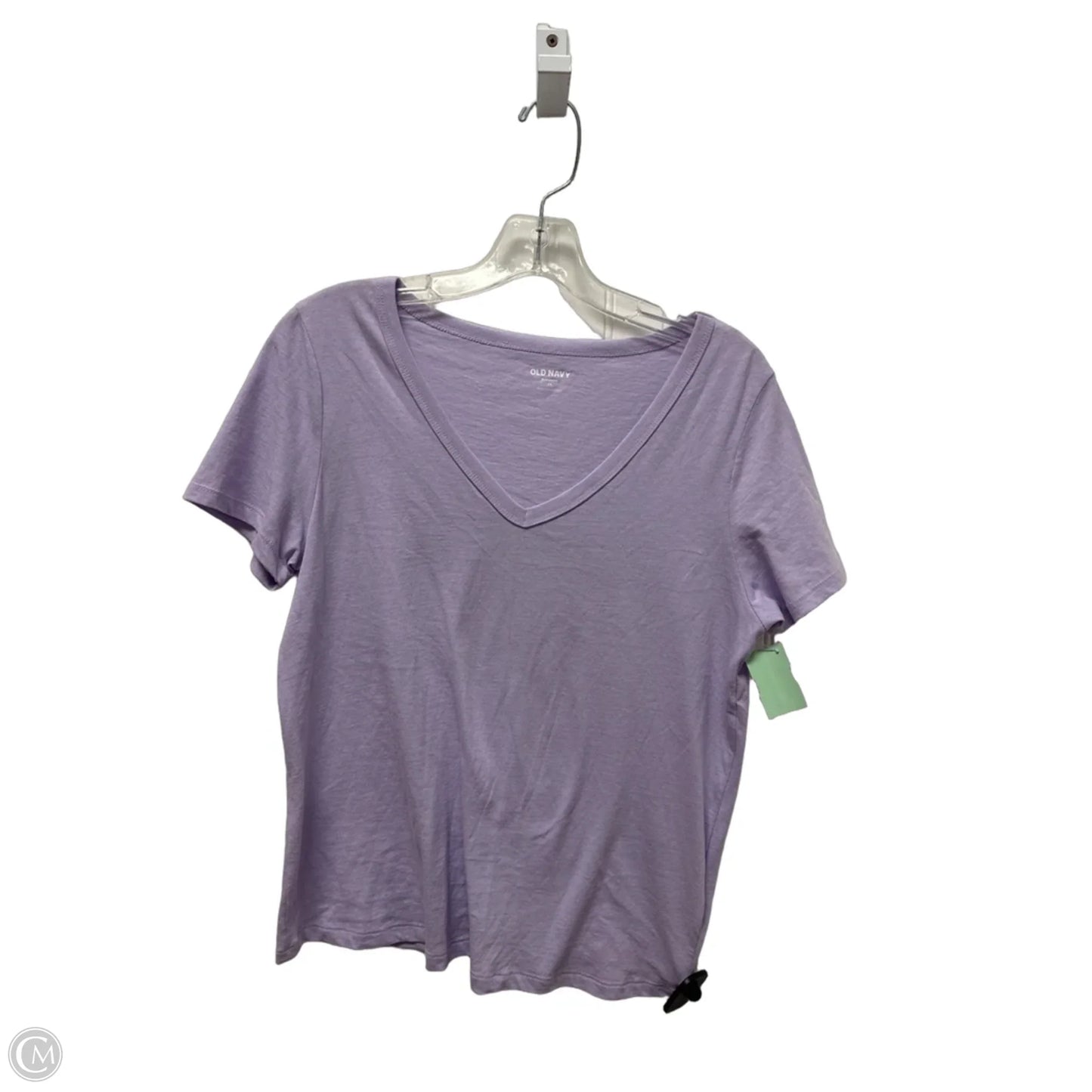 Top Short Sleeve By Old Navy In Purple, Size: Xs