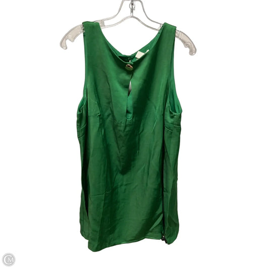 Dress Casual Midi By H&m In Green, Size: L