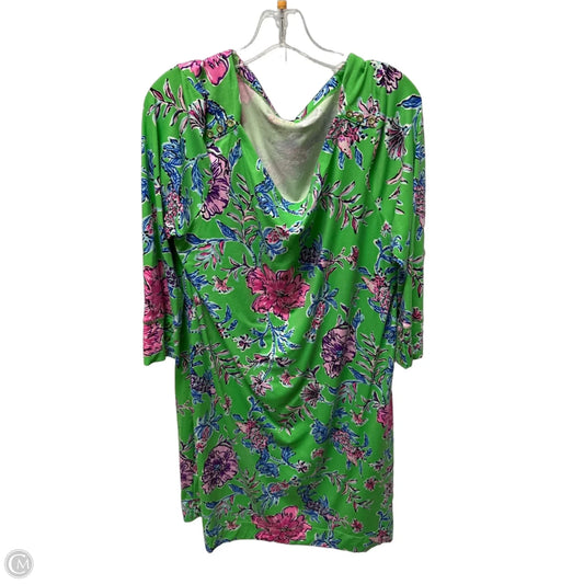 Dress Designer By Lilly Pulitzer In Green, Size: 1x