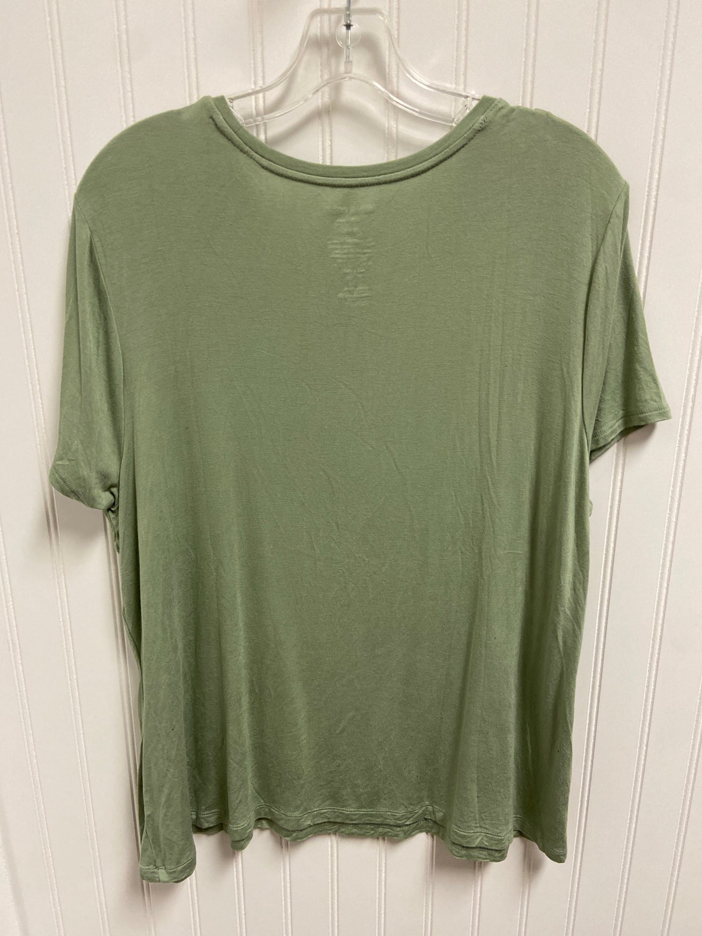 Top Short Sleeve By Nine West In Teal, Size: Xxl