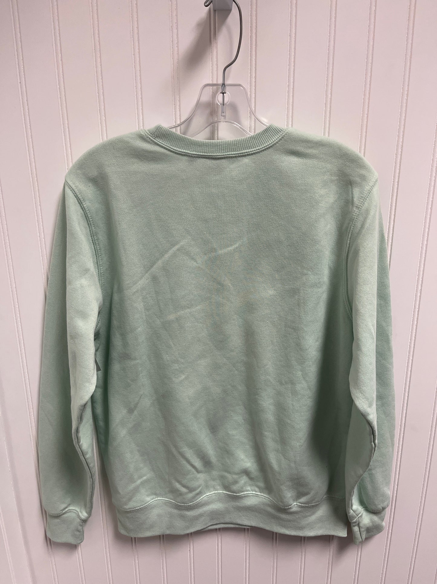 Sweatshirt Crewneck By Disney Store In Green, Size: M