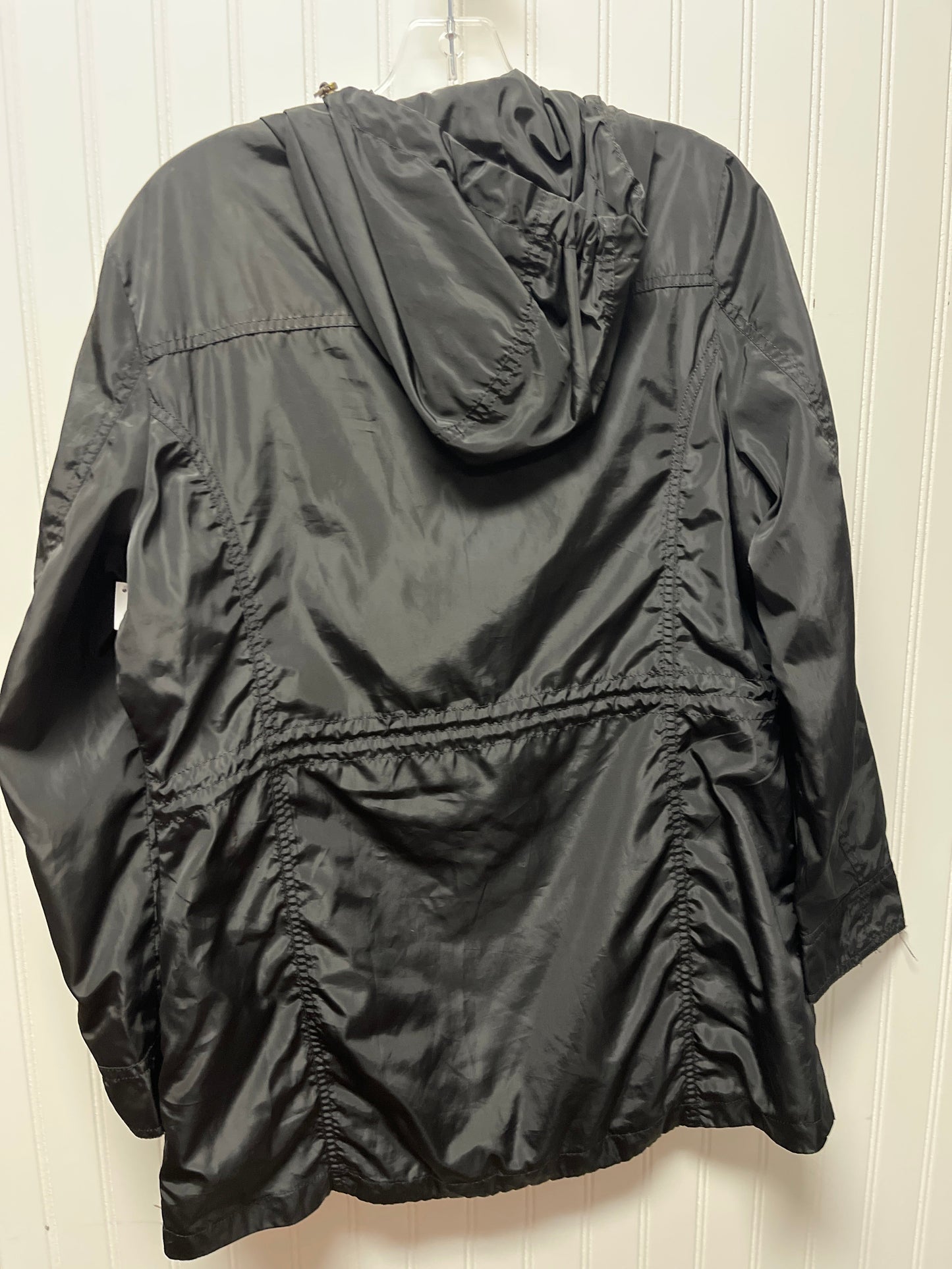 Jacket Windbreaker By Michael By Michael Kors In Black, Size: M