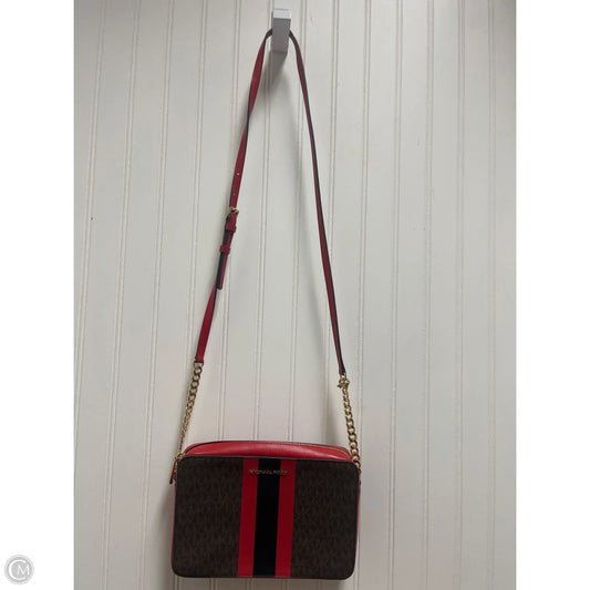Crossbody Designer By Michael Kors, Size: Large