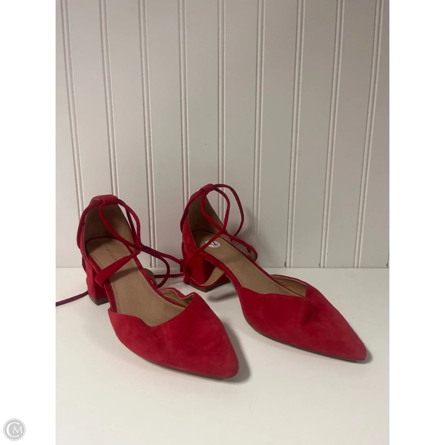 Shoes Heels Block By Halogen In Red, Size: 7.5