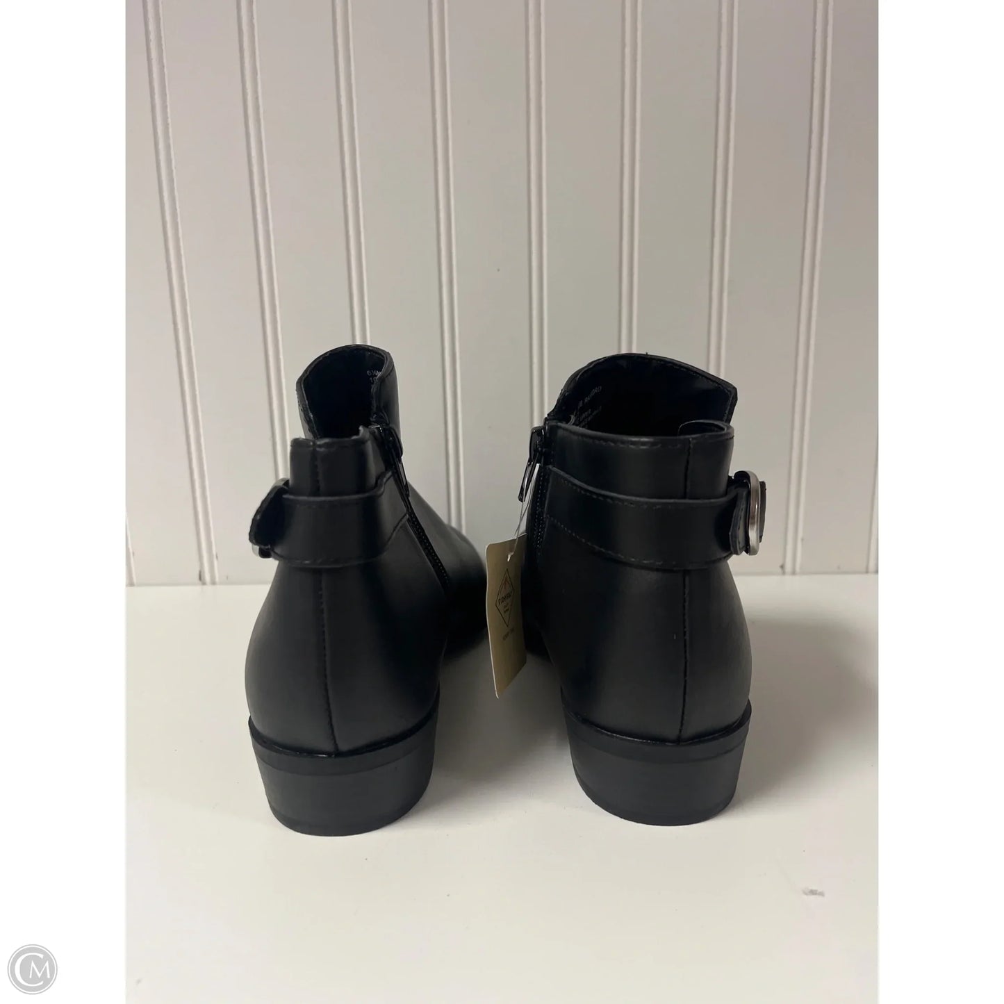 Boots Ankle Heels By St Johns Bay In Black, Size: 6.5