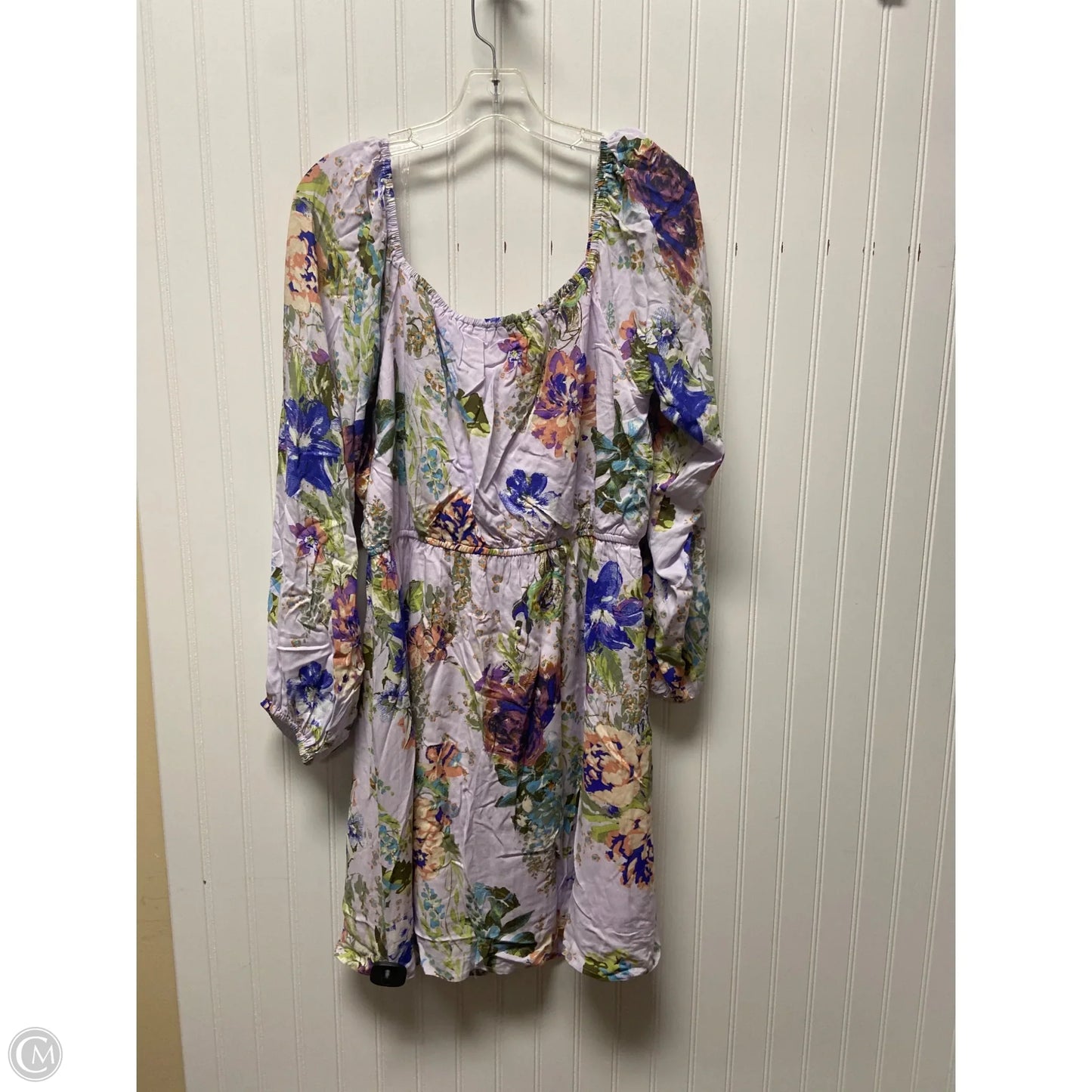 Dress Casual Short By Andree By Unit In Purple, Size: M