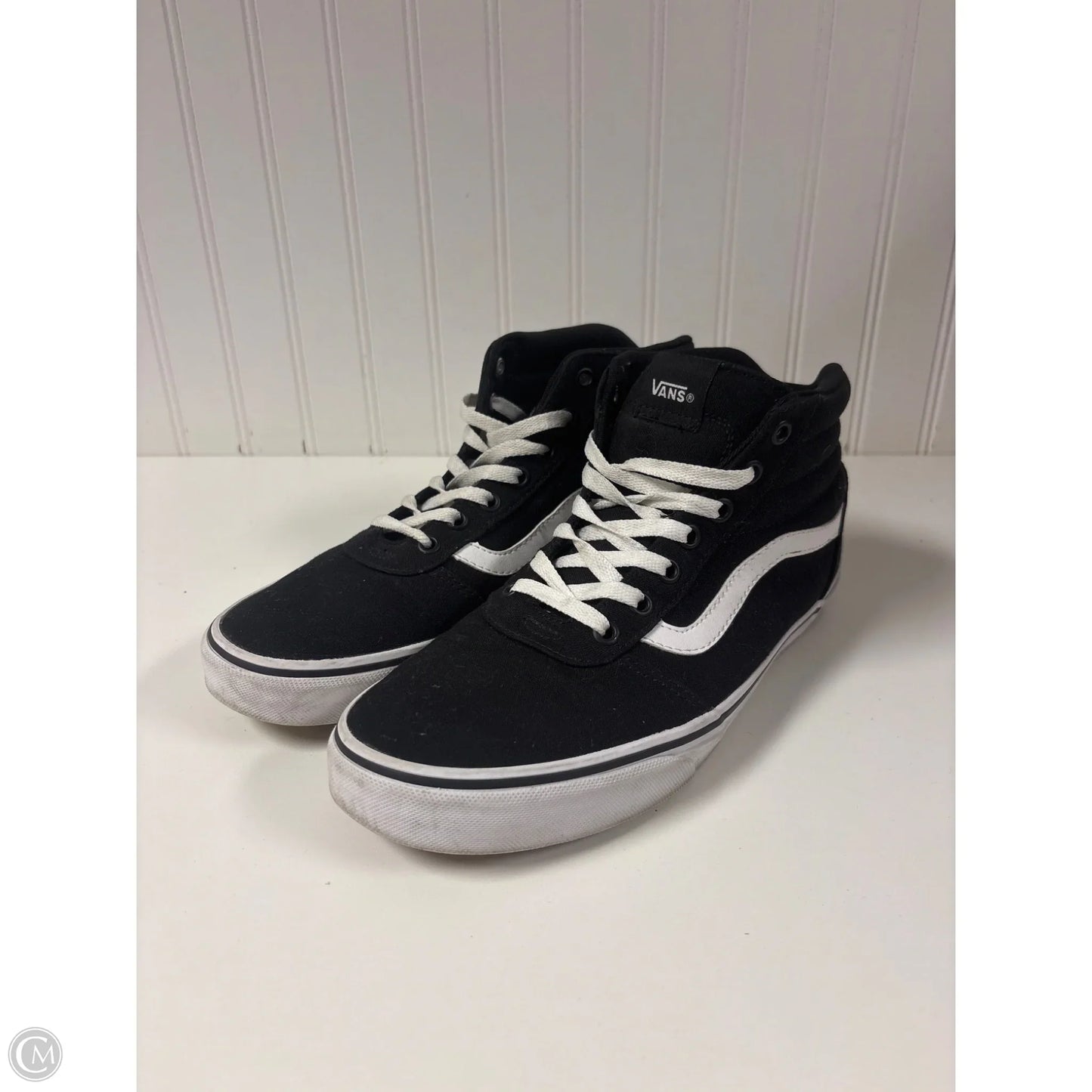 Shoes Sneakers By Vans In Black, Size: 10