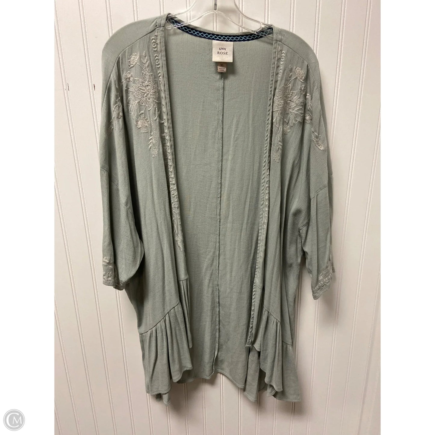 Shawl By Knox Rose In Green, Size: Xl