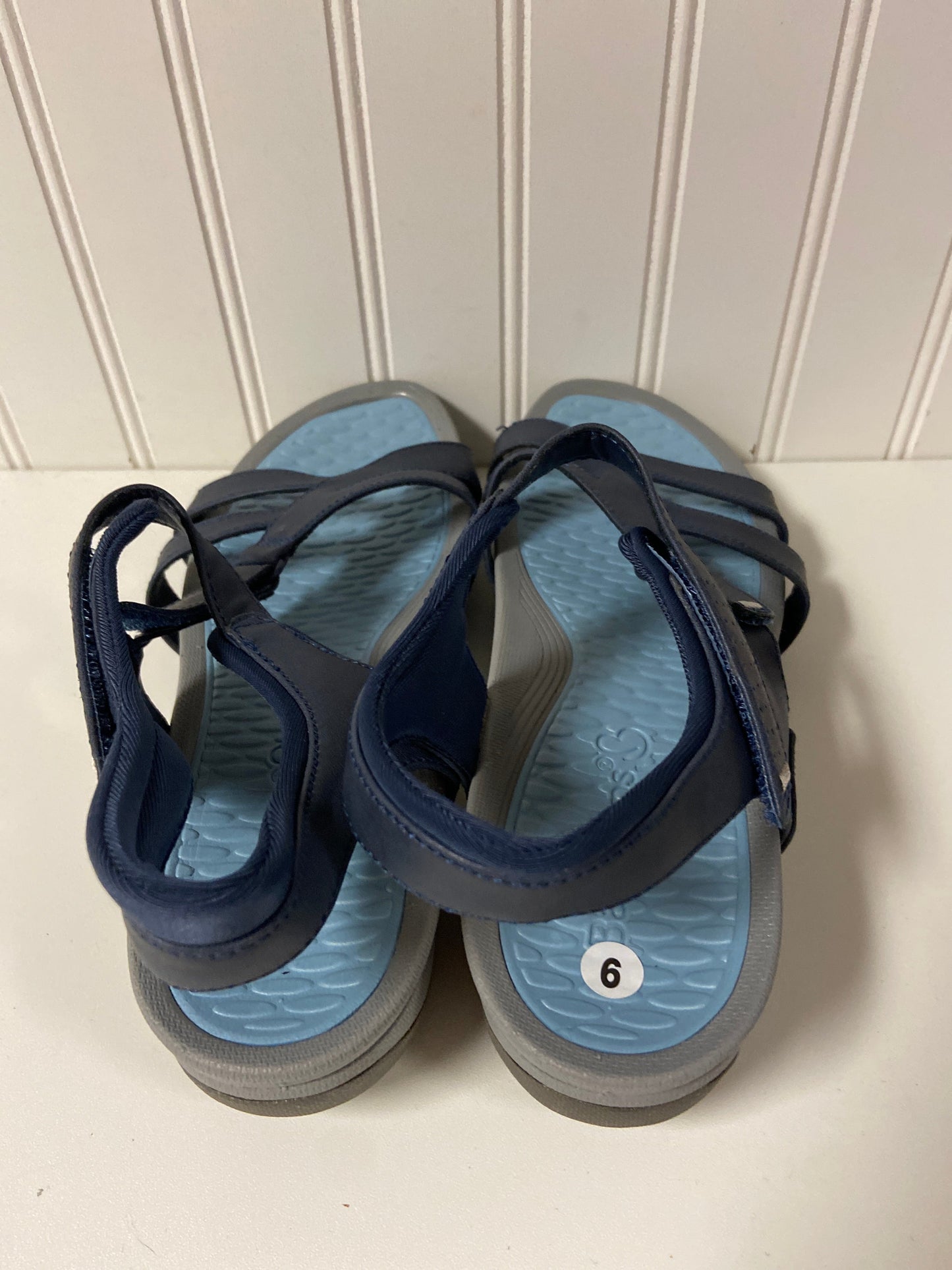 Sandals Flats By Bare Traps In Blue, Size: 9