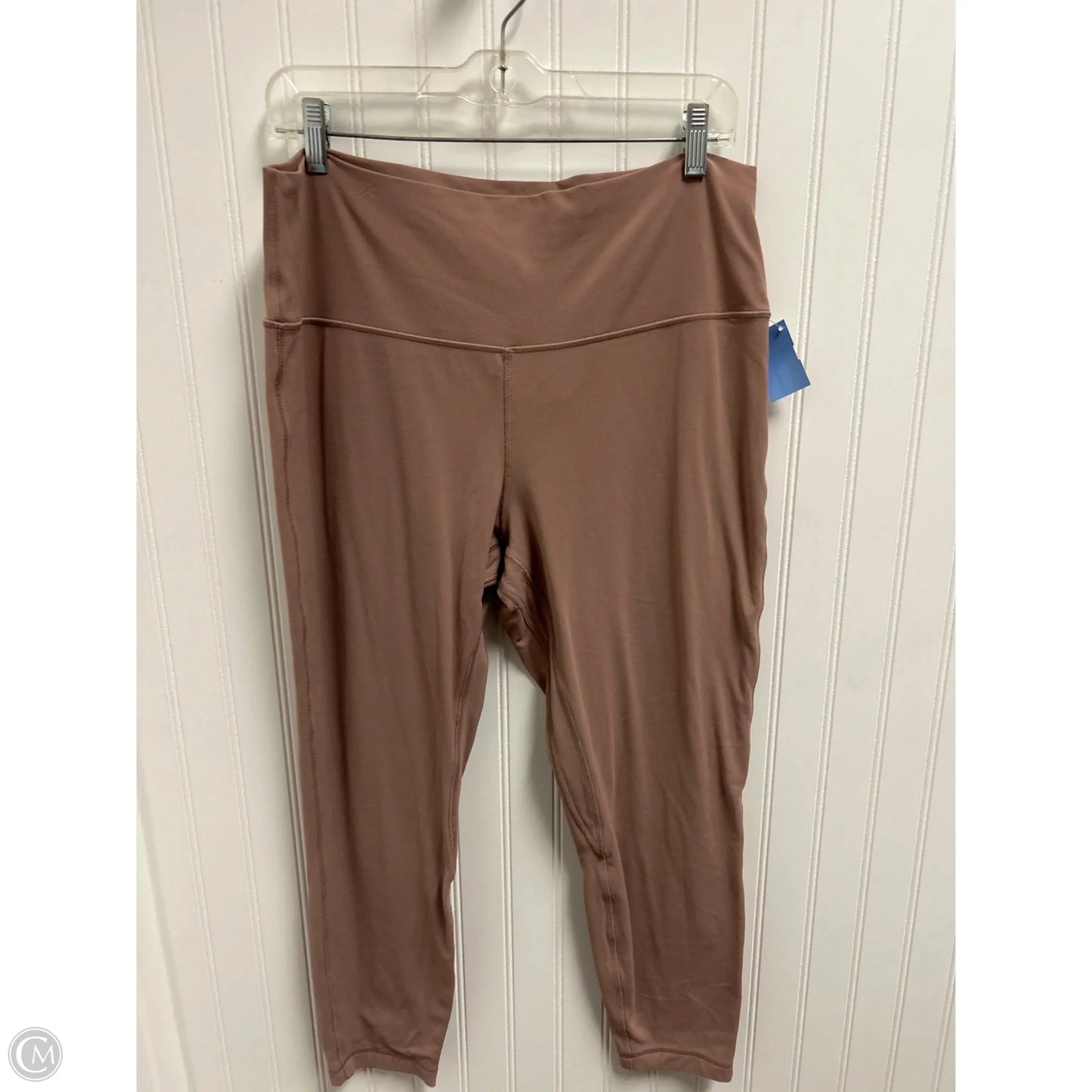 Athletic Leggings Capris By Lululemon In Mauve, Size: Xl