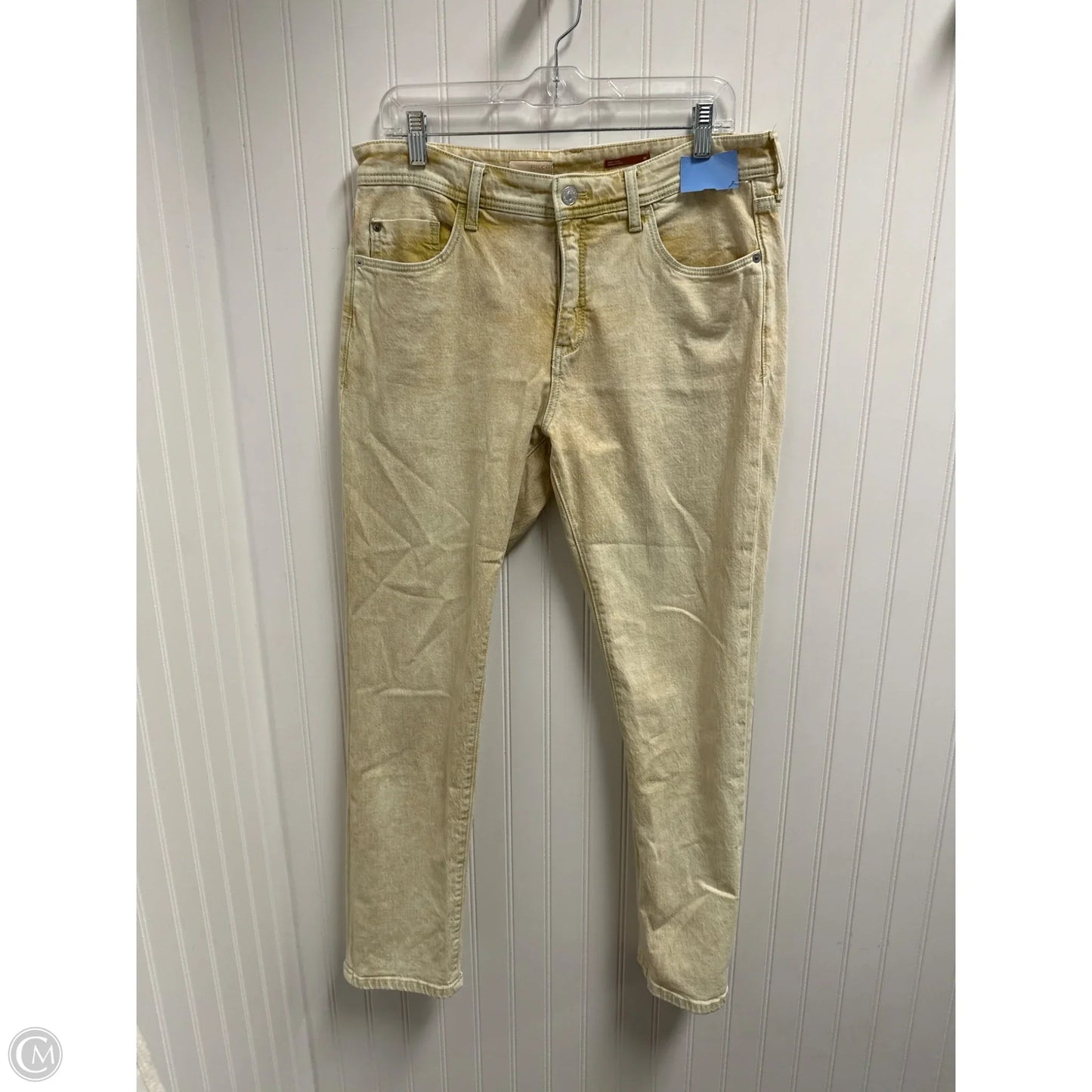 Jeans Straight By Pilcro In Yellow, Size: 10
