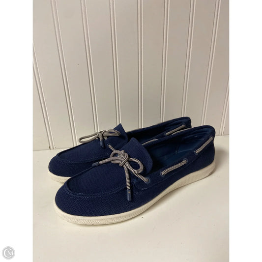 Shoes Flats By Bare Traps In Navy, Size: 10