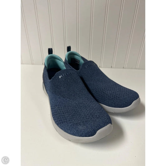 Shoes Athletic By Skechers In Blue, Size: 9
