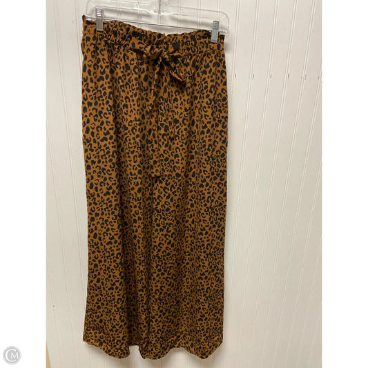 Pants Wide Leg By Sienna Sky In Animal Print, Size: 16