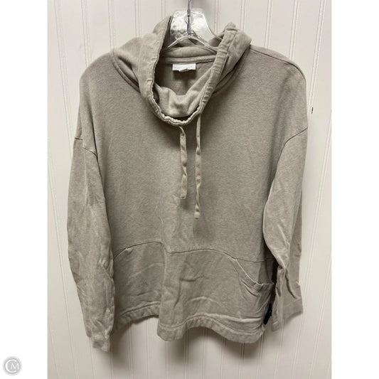 Sweatshirt Collar By Pure Jill In Grey, Size: L