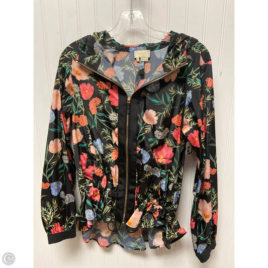 Jacket Designer By Kate Spade In Floral Print, Size: S