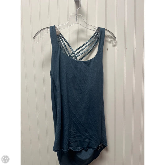 Athletic Tank Top By Lululemon In Teal, Size: M