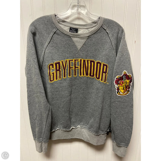Sweatshirt Crewneck By Clothes Mentor In Grey, Size: S