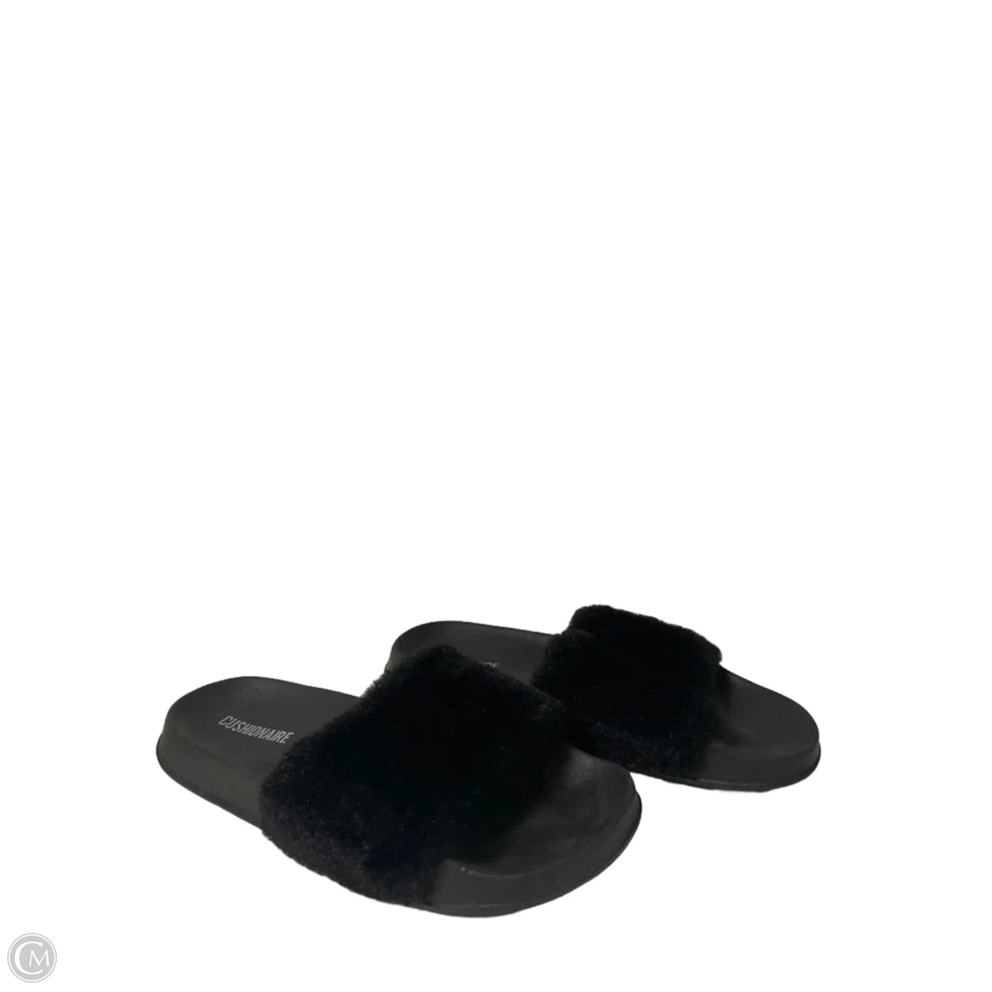 Sandals Flats By Cushionaire In Black, Size: 10