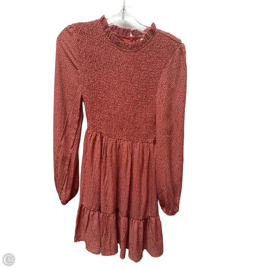 Dress Casual Short By Andree By Unit In Red, Size: Xs