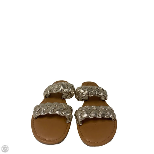 Sandals Flats By A New Day In Gold, Size: 6.5
