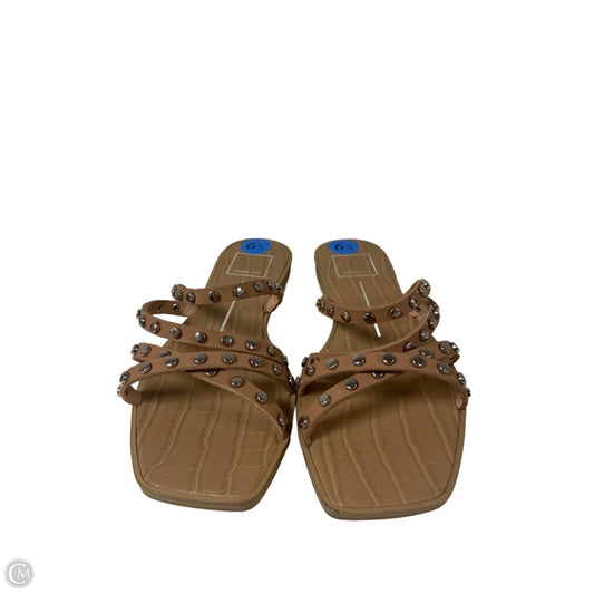 Sandals Flats By Dolce Vita In Tan, Size: 6.5