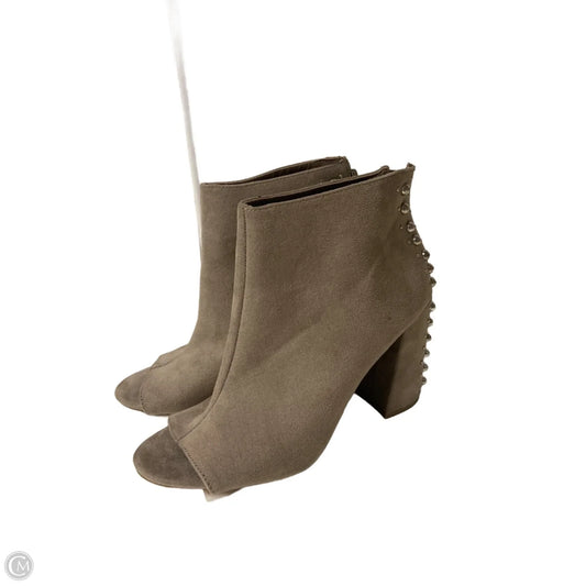 Sandals Heels Block By Madden Girl In Grey, Size: 8