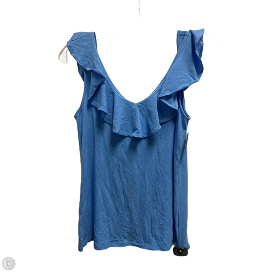 Top Sleeveless Designer By Lilly Pulitzer In Blue, Size: Xs