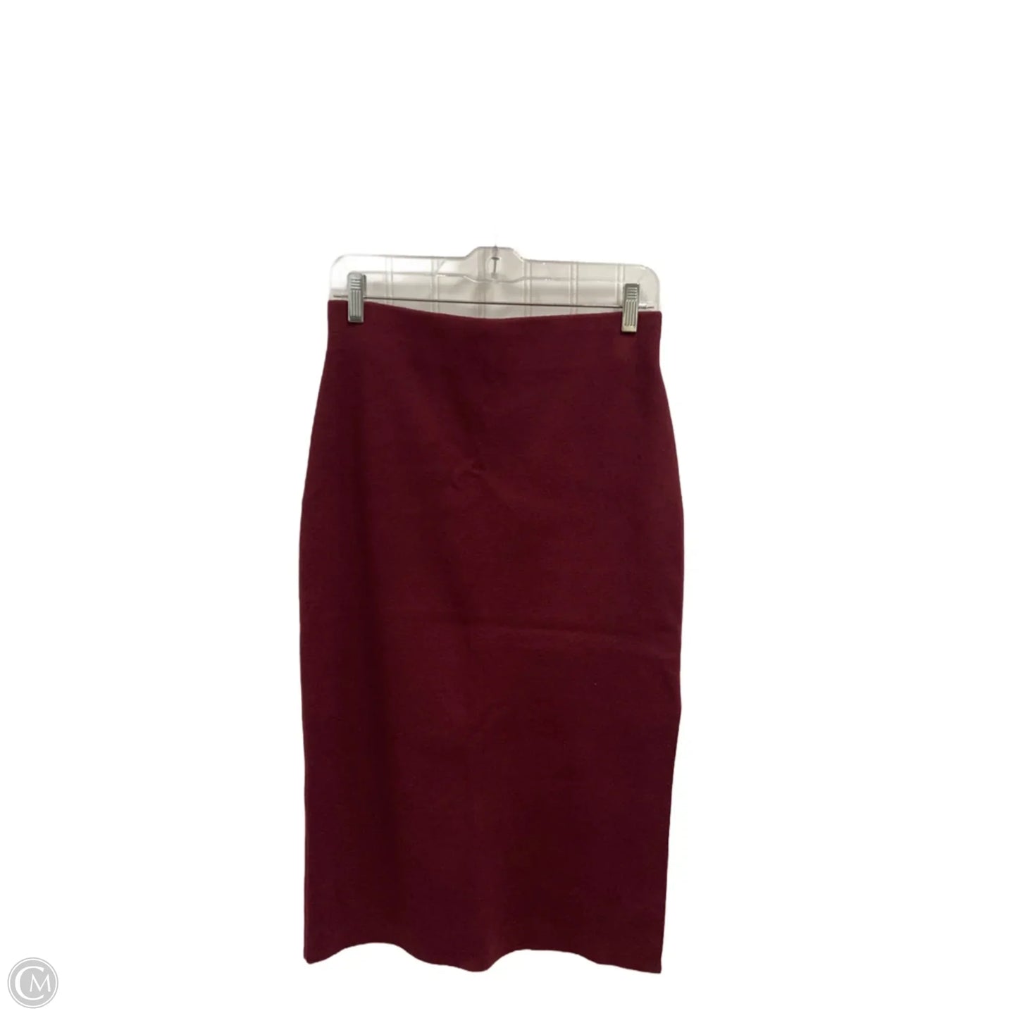 Skirt Midi By Express In Red, Size: 8