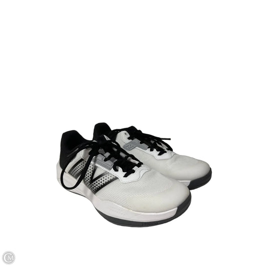 Shoes Athletic By New Balance In Black & White, Size: 8.5