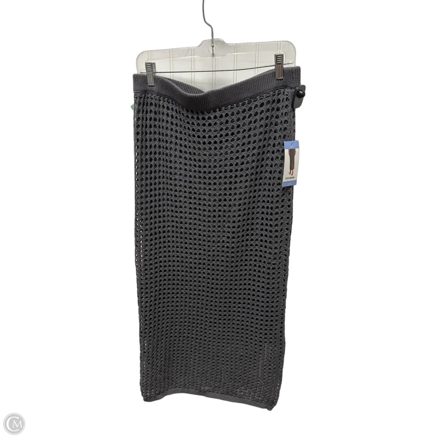 Skirt Maxi By Steve Madden In Grey, Size: L