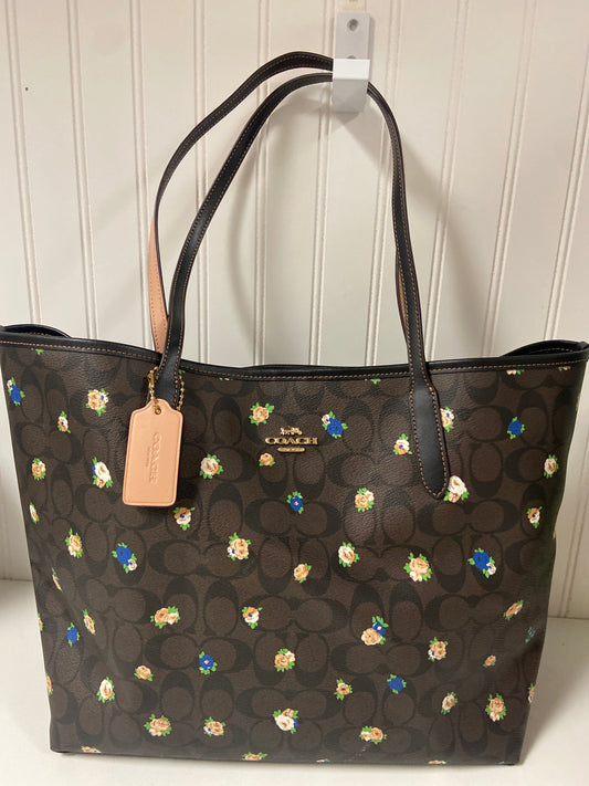 Tote Designer By Coach, Size: Large