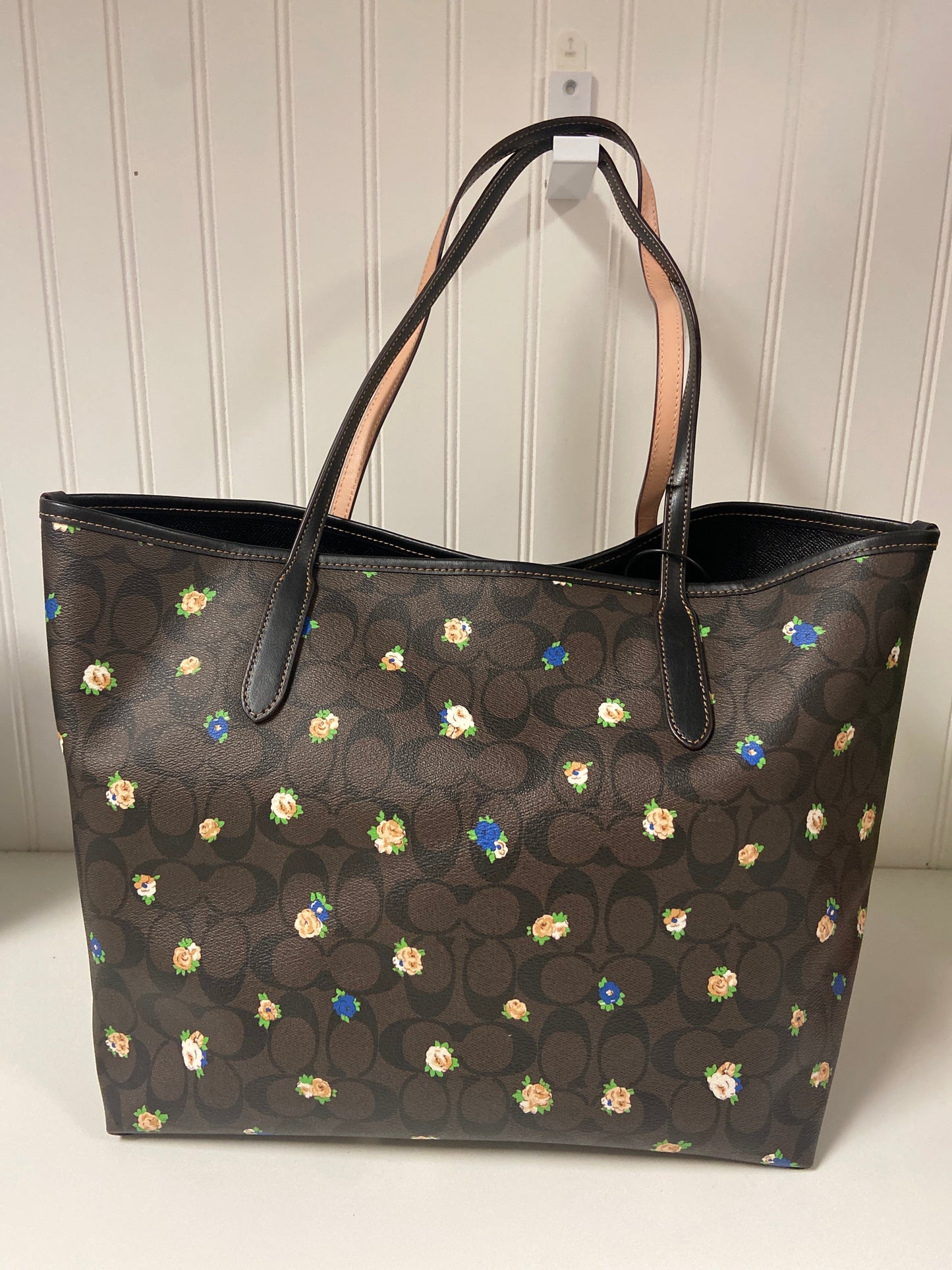 Tote Designer By Coach, Size: Large