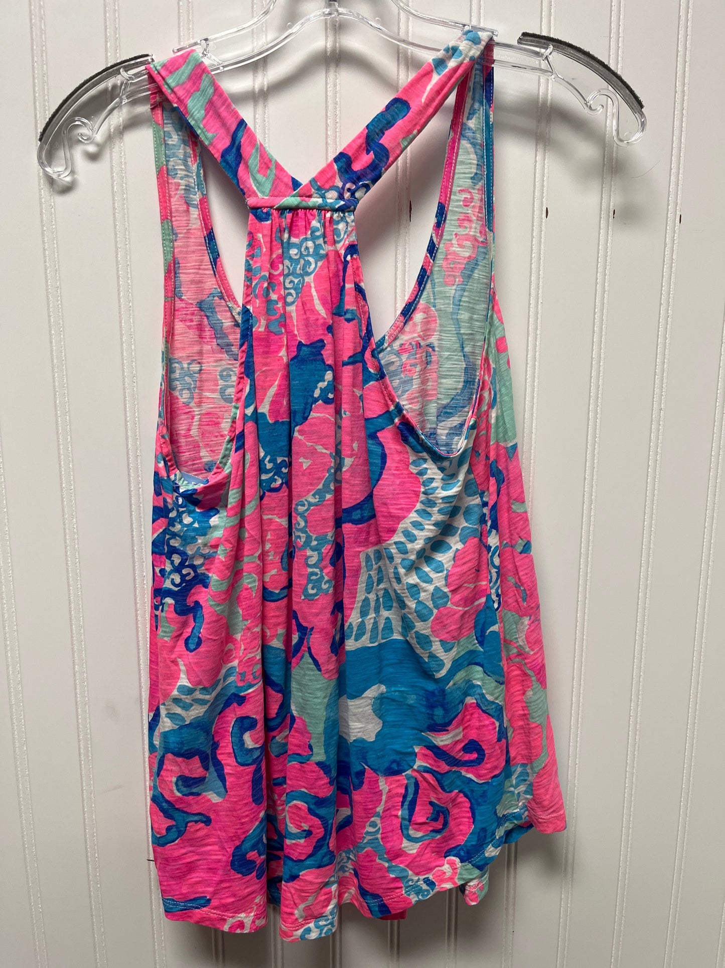 Top Sleeveless Designer By Lilly Pulitzer In Pink, Size: S