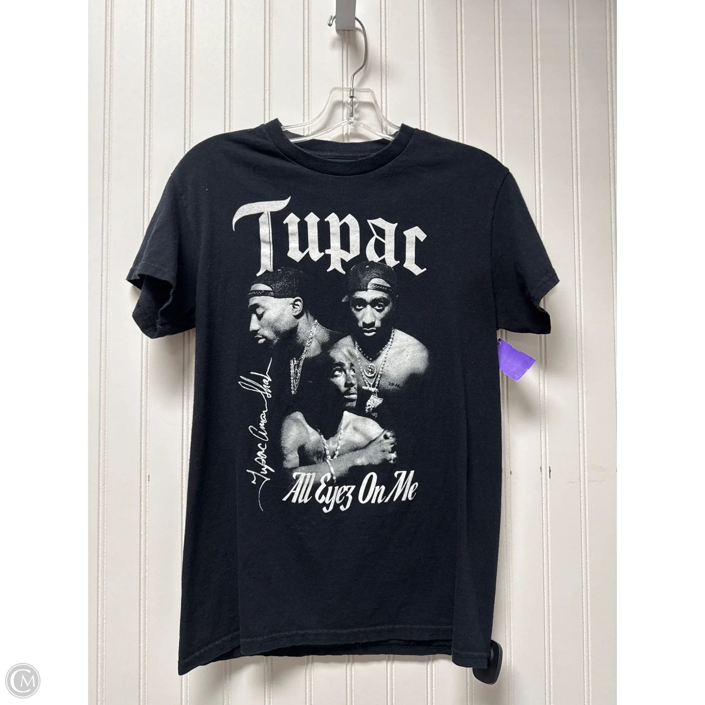 Top Short Sleeve Basic By Clothes Mentor In Black, Size: S