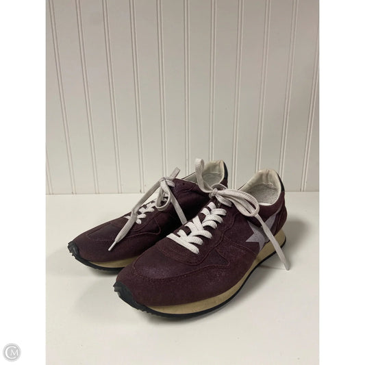 Shoes Luxury Designer By Golden Goose In Purple, Size: 8.5 or 39