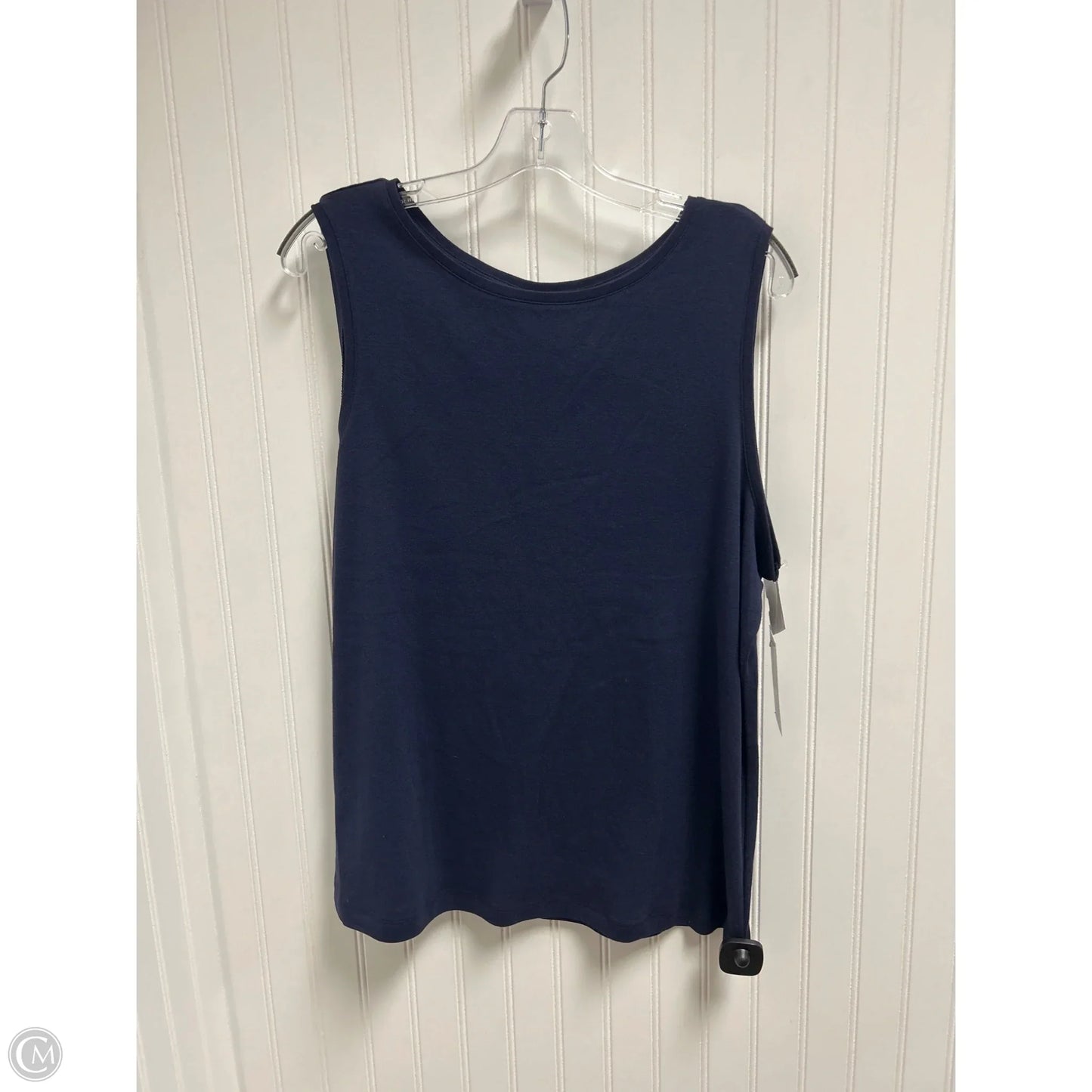 Tank Top By Croft And Barrow In Navy, Size: Xl