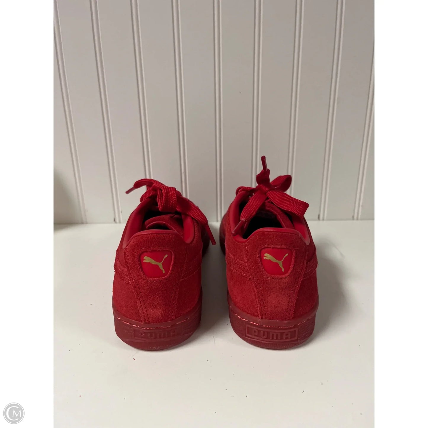 Shoes Sneakers By Puma In Red, Size: 6