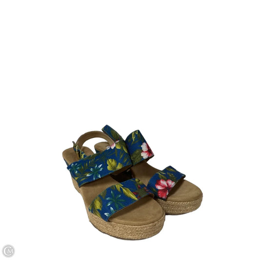 Shoes Heels Block By White Mountain In Blue, Size: 9