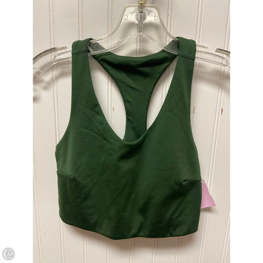 Athletic Bra By Zella In Green, Size: Xs