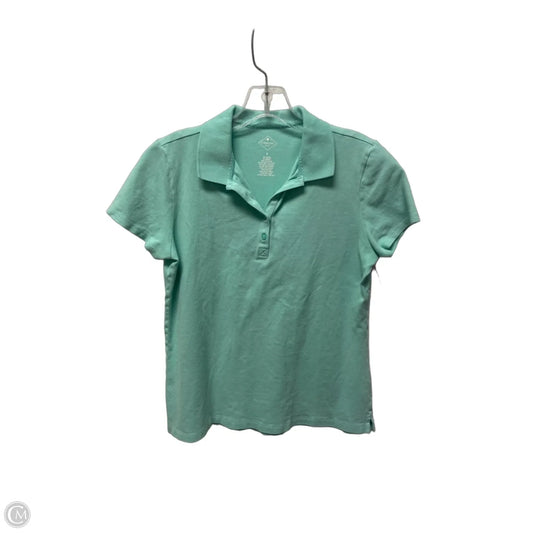 Top Short Sleeve By St Johns Bay In Green, Size: Xs